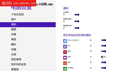 即時到達！Win 8消息提醒設置二三事