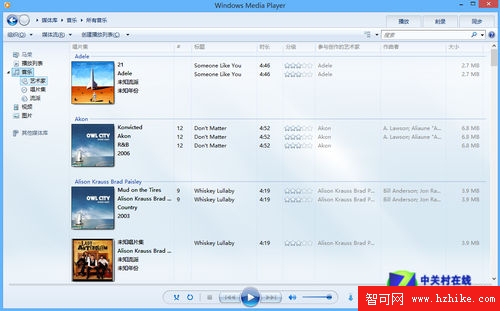 Win8系統技巧之Media Player音樂管理