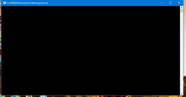 如何解決Win10預覽版閃出disksnapshot.exe窗口問題