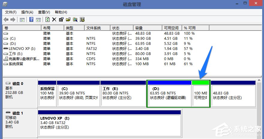 Win8系統怎麼進行磁盤管理？