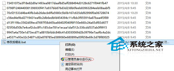  Windows8批量更改或添加文件後綴名的方法