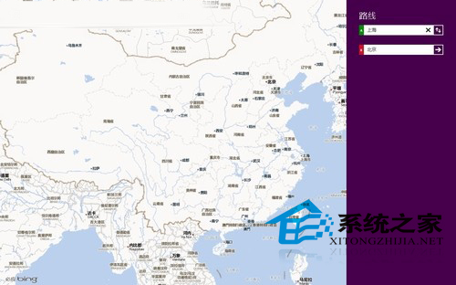  Win8如何使用內置地圖應用查看路線