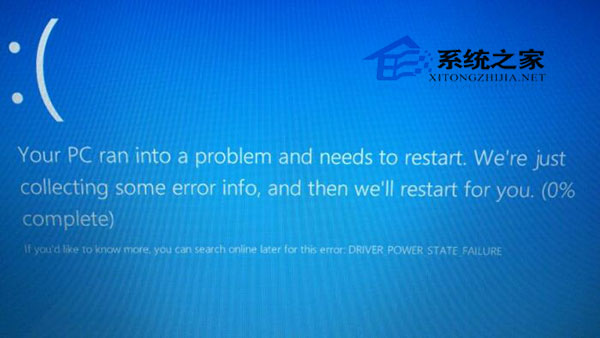  Win8.1藍屏提示drive power state failure的解決方法
