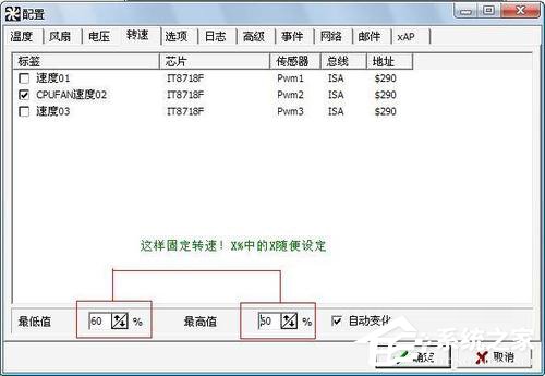 Win7用SpeedFan來控制CPU風扇轉速調節的方法