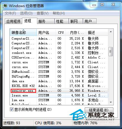 如何解決Win7任務欄不顯示打開的窗口的問題