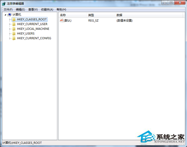 Win7快速備份系統注冊表的操作步驟