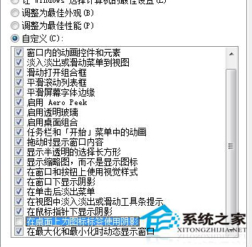 Win7消除桌面圖標虛線框的技巧