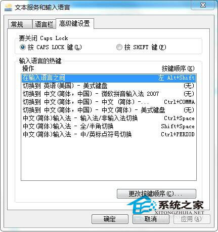 Windows7輸入法切換出錯的解決辦法