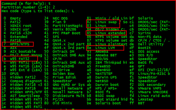Linux系統讀取MBR信息的過程