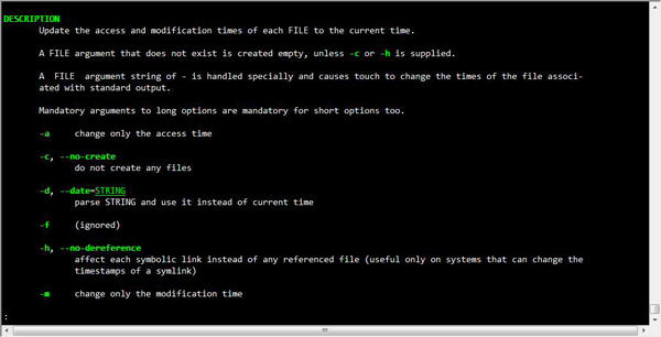 Linux系統如何修改文件的時間