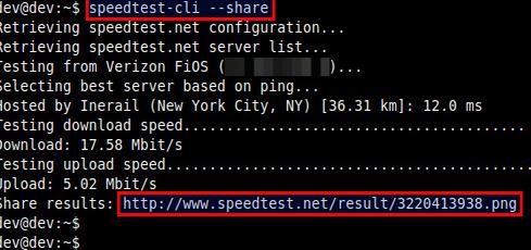  Linux命令行中網速測試方法詳解
