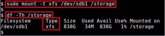  怎麼在Linux系統中創建和使用XFS系統