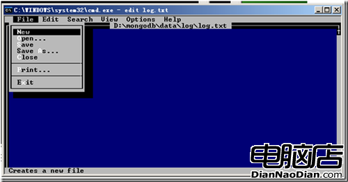 MongoDB在Windows2003上安裝配置及使用
