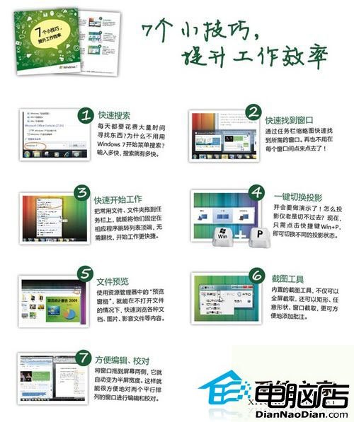 Win7的7個神奇小技巧