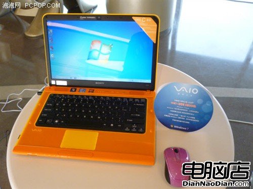 Windows7,Windows7家庭版,Win7,Win7預裝,Windows7桌面,Win7電腦，亮出Windows7色彩索尼VAIO C系列本本 