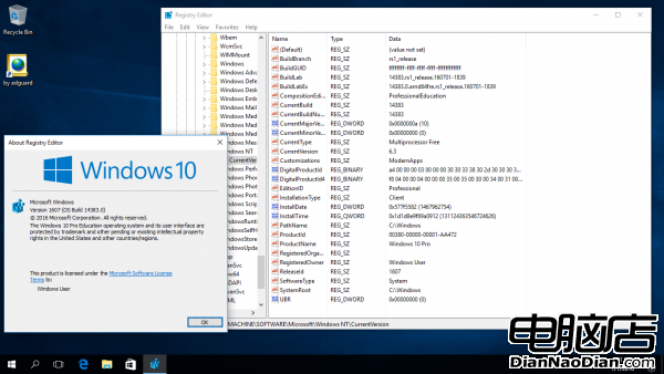 Windows 10 Build 14383發布：版本水印消失的照片 - 2