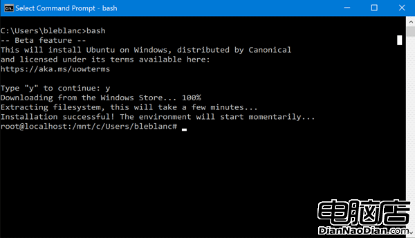 Win10 Insider Preview Build 14316已發布:加入bash shell的照片