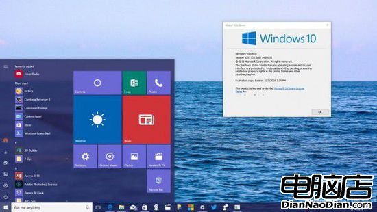 Windows 10桌面端Build 14366和移動端Build 14364發布的照片