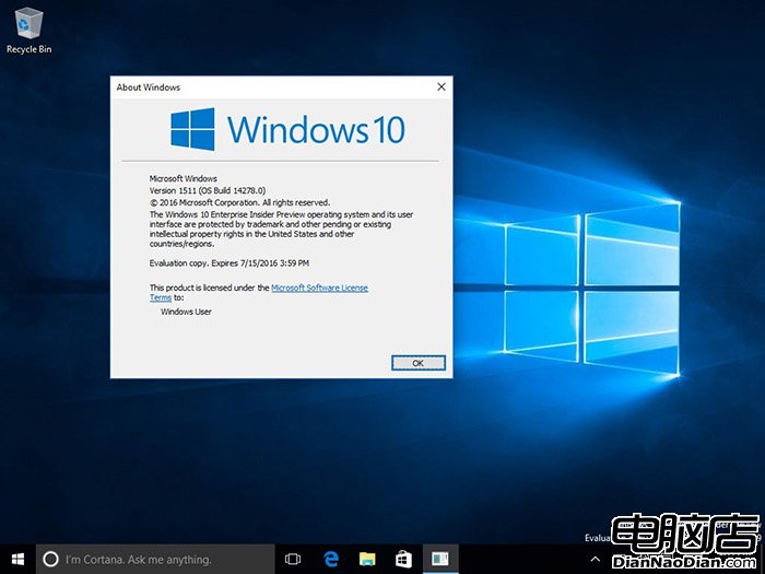 Windows 10 Build 14278 鏡像在網絡上曝光的照片 - 1