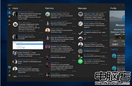 Win 10版《Fenice twitter》客戶端推送更大更新