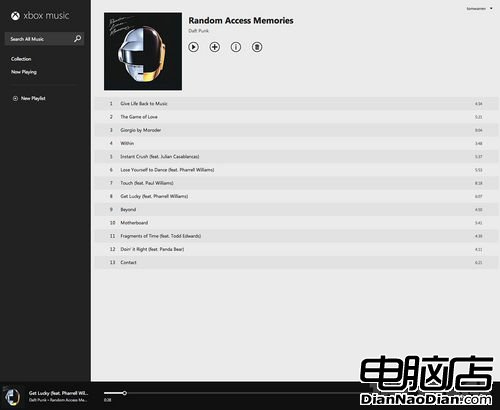 挑戰iTunes！微軟發布Xbox Music網頁