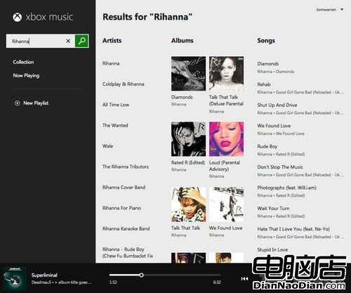 挑戰iTunes！微軟發布Xbox Music網頁