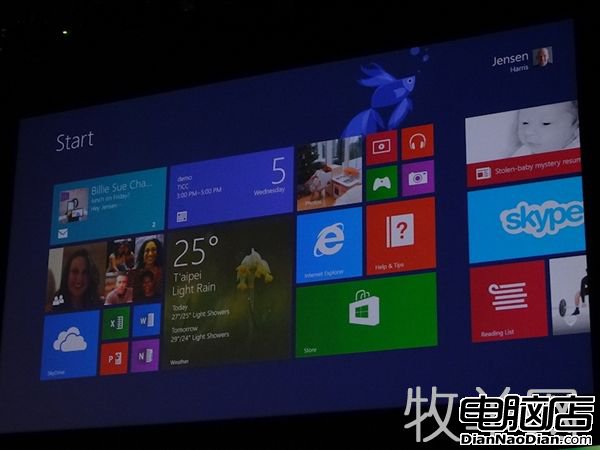 海量圖賞：微軟官方展示Windows 8.1