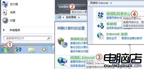 Win7如何通過ADSL連接到互聯網 