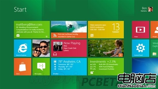 官方高清圖賞：Windows 8開發者預覽版