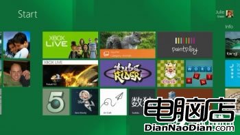 娛樂聯姻 微軟演示Win8運行Xbox Live 
