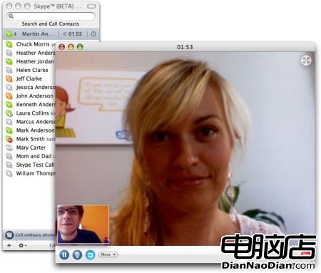 打通連接 Skype for Mac整合Facebook 