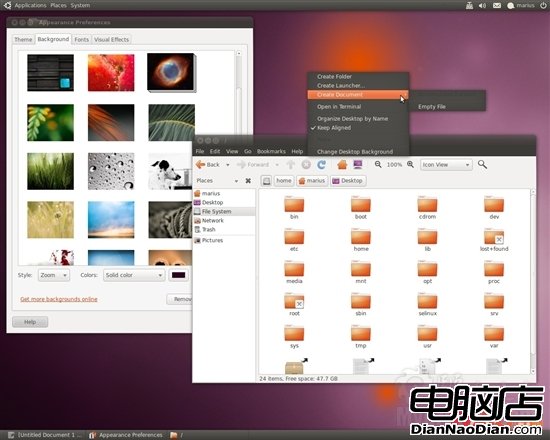 Ubuntu 10.10最新默認壁紙曝光