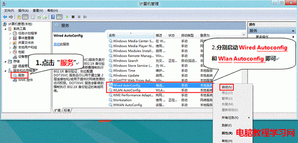 開啟Win8網絡中的802.1x網絡認證