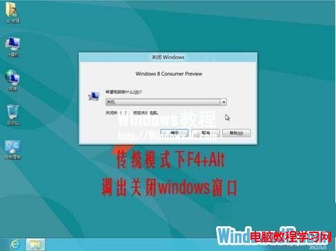 整集Windows8系統關機方式