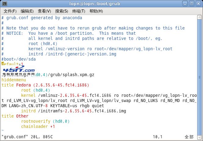 win7與fedora雙系統安裝