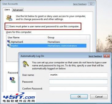 Windows7怎樣設置自動快速登錄？_www.qq880.com