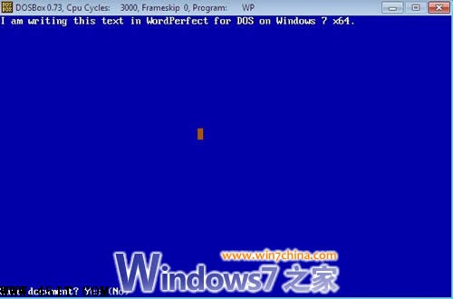 64位Win7系統下玩DOS經典軟件和游戲