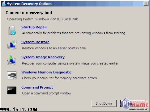 減少重裝煩惱 Windows 7系統修復工具
