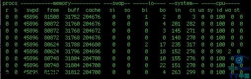 vmstat命令