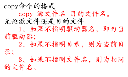 copy命令格式