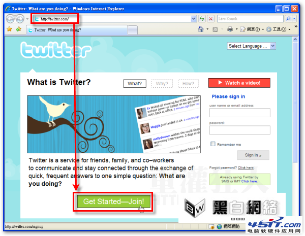 twitter是什麼，twitter注冊方法 45it.com