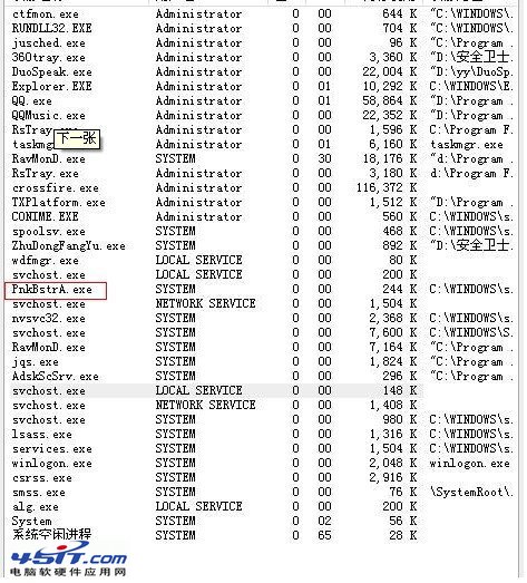 pnkbstra.exe是什麼進程文件_www.45it.com