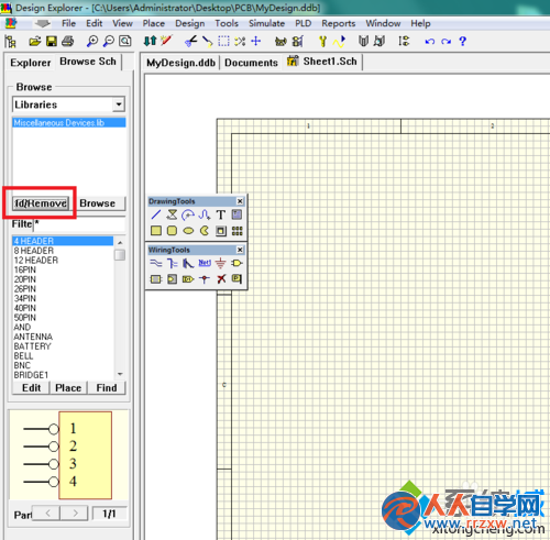 點擊Add/Remove