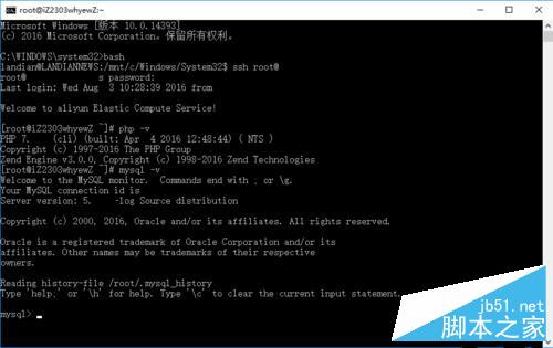 啟用win10 Version 1607中的Linux子系統 聽語音