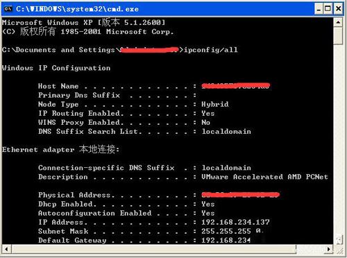 WinXP系統下ipconfig命令怎麼用？WinXP系統下ipconfig命令使用的方法