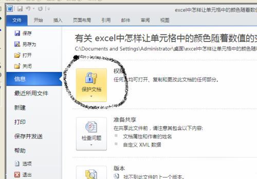 windows7系統下給WROD2010設置打開密碼的步驟4