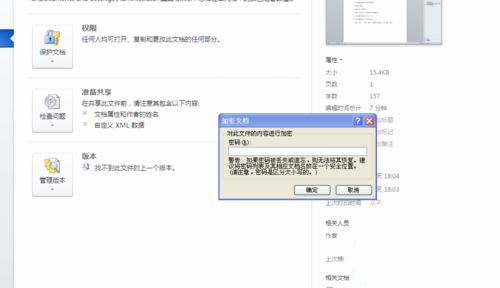 windows7系統下給WROD2010設置打開密碼的步驟7