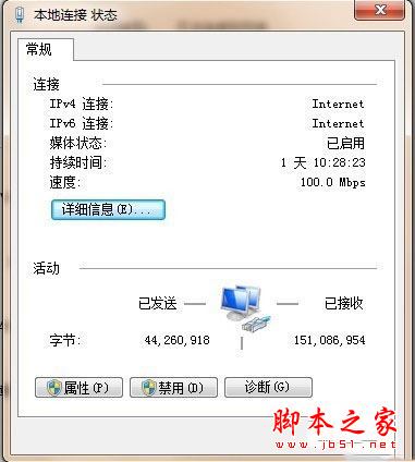 Win7系統提示ipv6無網絡訪問權限的兩種原因及解決方法