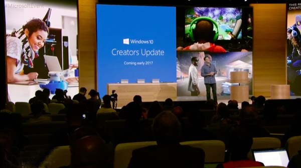 微軟宣布Windows 10 Creators全新升級：免費！
