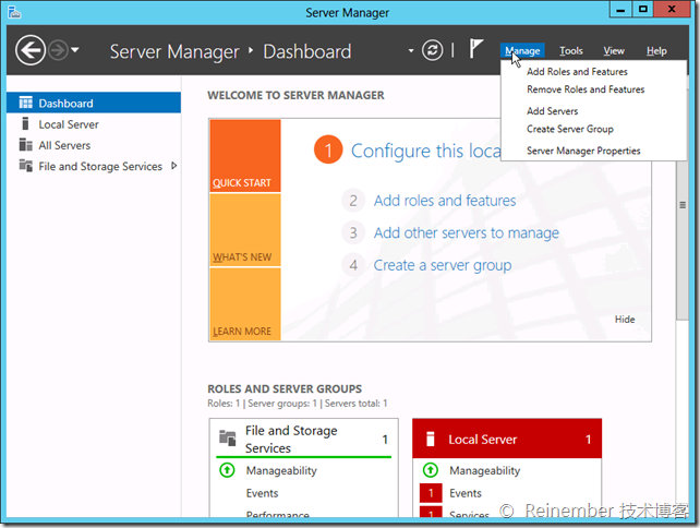 圖文詳解Windows Server 2012服務器管理器